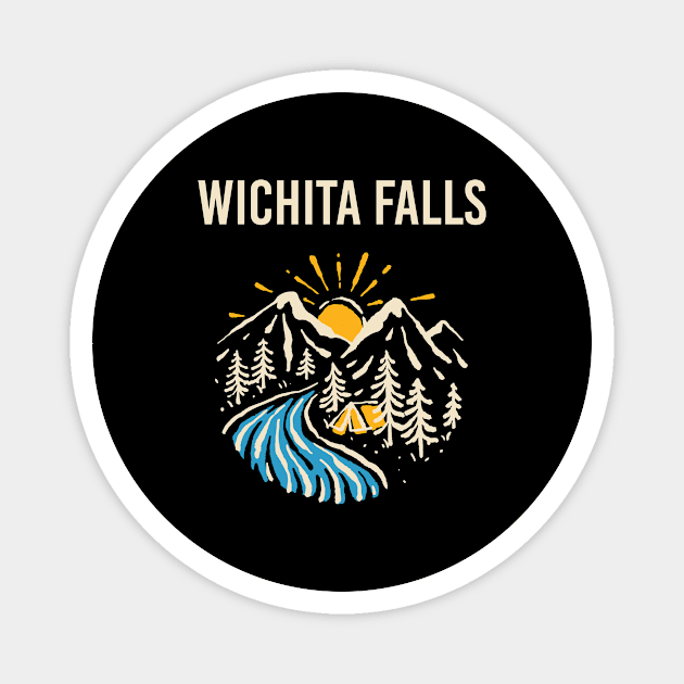 Wichita Falls Magnet by blakelan128